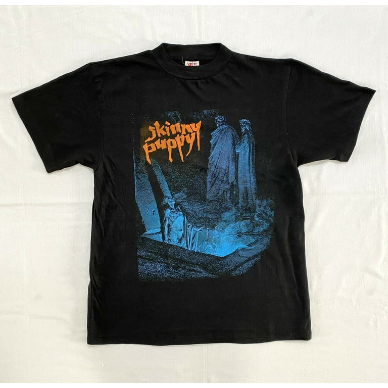 Vintage skinny puppy shirt deals