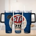 thumbnail image 1 of Vintage STP Design Stainless Steel Insulated Mug with Lid and Handle, 30oz, 1 of 4