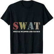 Vintage SWAT Special Weapons and Tactics T-Shirt  T-Shirt
