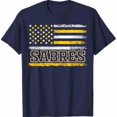 thumbnail image 1 of Vintage Sabres US Flag Retro Sports T-Shirt, 1 of 4