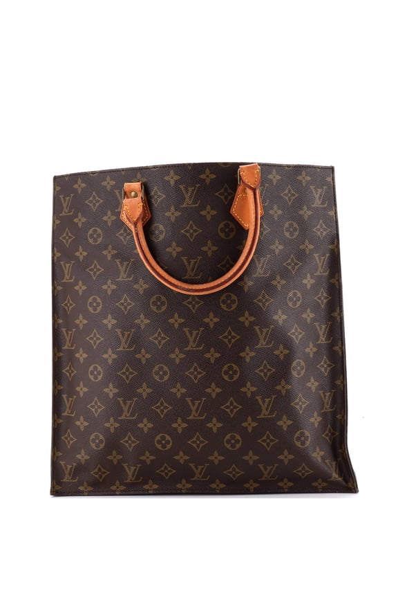 Pre-Owned Vintage Sac Plat Bag Monogram Canvas By Rebag