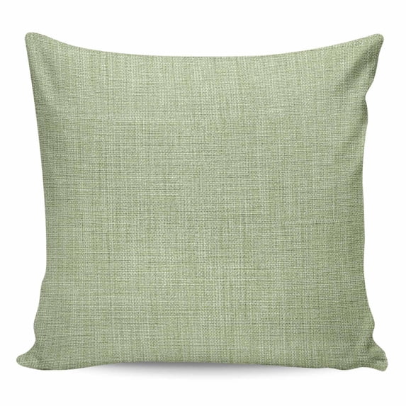 Vintage Sage Green Pillow Covers 18x18 Inch Decorative Throw Pillow Cover, Farmhouse Retro Beige Solid Color Sofa Pillowcases Accent Cushion Case Home Decor Bedroom Living Room