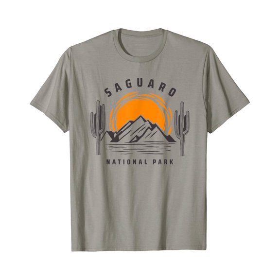 Vintage Saguaro Retro Cactus Tucson Gift T-Shirt