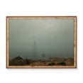 thumbnail image 1 of Vintage Sailing Ship Art Poster Moody Nautical Seascape Home Decor, 12x18 UNFRAMED, 1 of 3