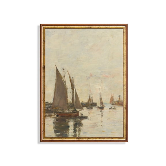Vintage Sailing Ship Print Poster Antique Seascape, Size 8x12 UNFFRAMED F03.1.7l973