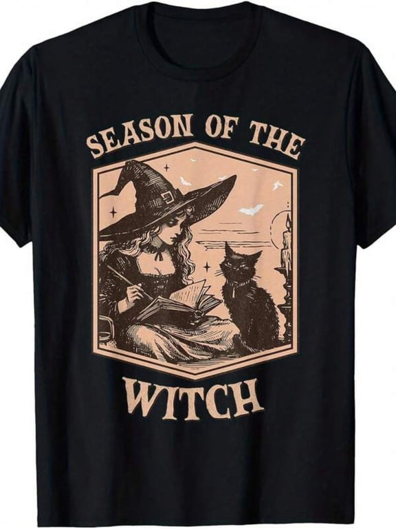 Vintage Salem Witch Trials T-Shirt - 1692 Salem Witches Graphic Tee, Soft Crew Neck Short Sleeve Shirt Suitable for Halloween Costume Parties, Casual Retro Apparel for Book Club
