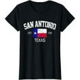 thumbnail image 1 of Vintage San Antonio Texas EST 1718 Souvenir Gift T-Shirt, 1 of 4