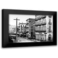 thumbnail image 1 of Vintage San Francisco 18x13 Black Modern Framed Museum Art Print Titled - East Side of Montgomery St, San Francisco, CA, 1 of 5