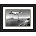 thumbnail image 1 of Vintage San Francisco 18x13 Black Ornate Wood Framed with Double Matting Museum Art Print Titled - Leaving San Francisco, 1 of 4