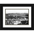 thumbnail image 1 of Vintage San Francisco 32x23 Black Ornate Wood Framed with Double Matting Museum Art Print Titled - Oakland Bay Bridge, San Francisco, CA #2, 1 of 4