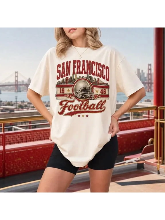 Vintage San-Francisco Football 1946 – Retro Bay Area Sports Graphic T-Shirt