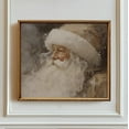 thumbnail image 1 of Vintage Santa Claus Poster Rustic Santa Wall Decor Winter Canvas Art Prints Painting Picture Artwork Home Christmas Decoration for Beige Holiday Bedroom No Frame, 1 of 5