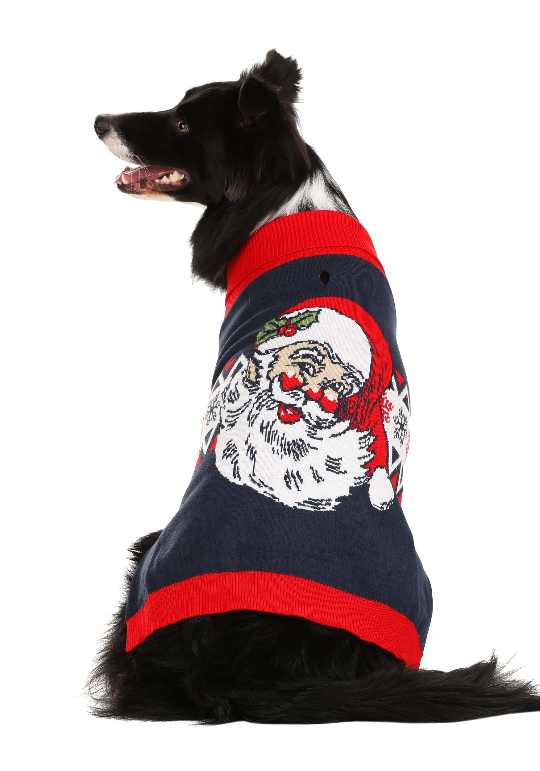 Dog christmas shop sweater with lights
