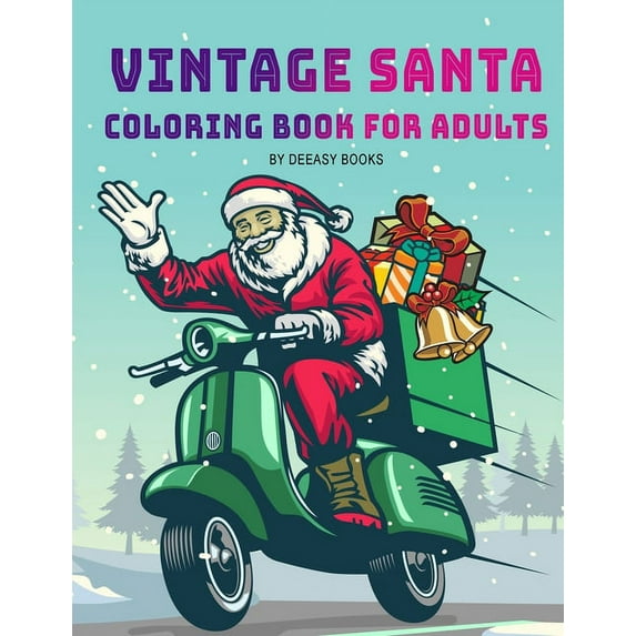 Vintage Santa, (Paperback)
