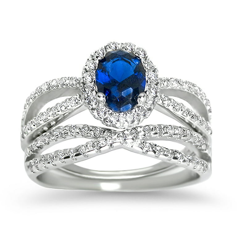 Cz vintage wedding ring store sets