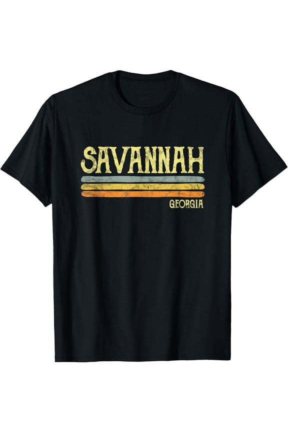Vintage Savannah Georgia Ga T-shirt Love Gift Souvenir T-Shirt