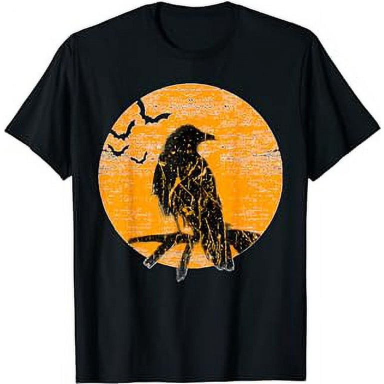 Crow Lover T-Shirt Raven Bird Tshirt Animal Vintage Tee Crow Lover T-Shirt Raven Bird Tshirt Animal Vintage Tee