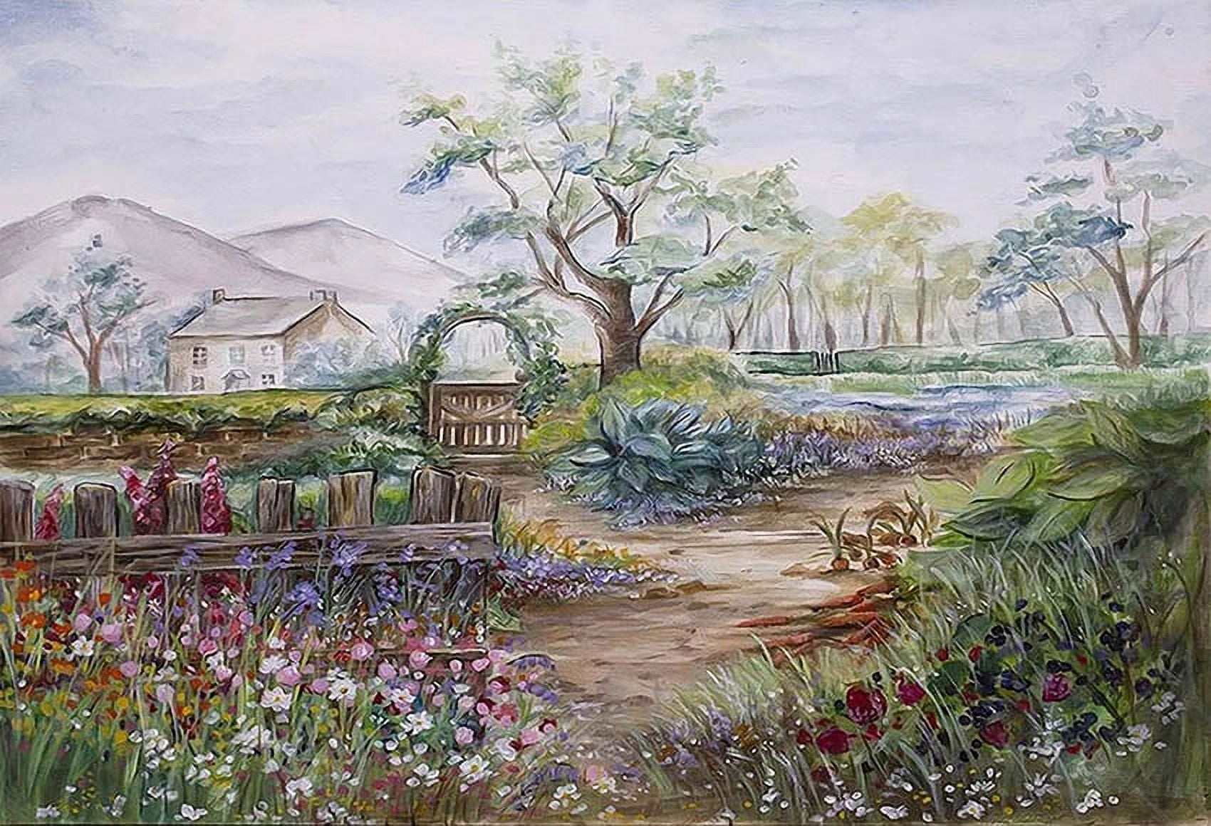 Vintage Scenery Oil Painting Newborn Baby Kids Adult Child Art Portrait ...