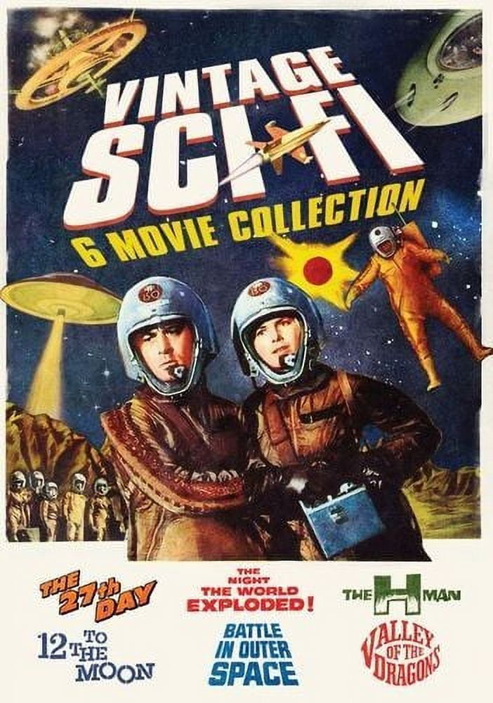Vintage Sci-Fi: 6 Movie Collection (DVD) - Walmart.com