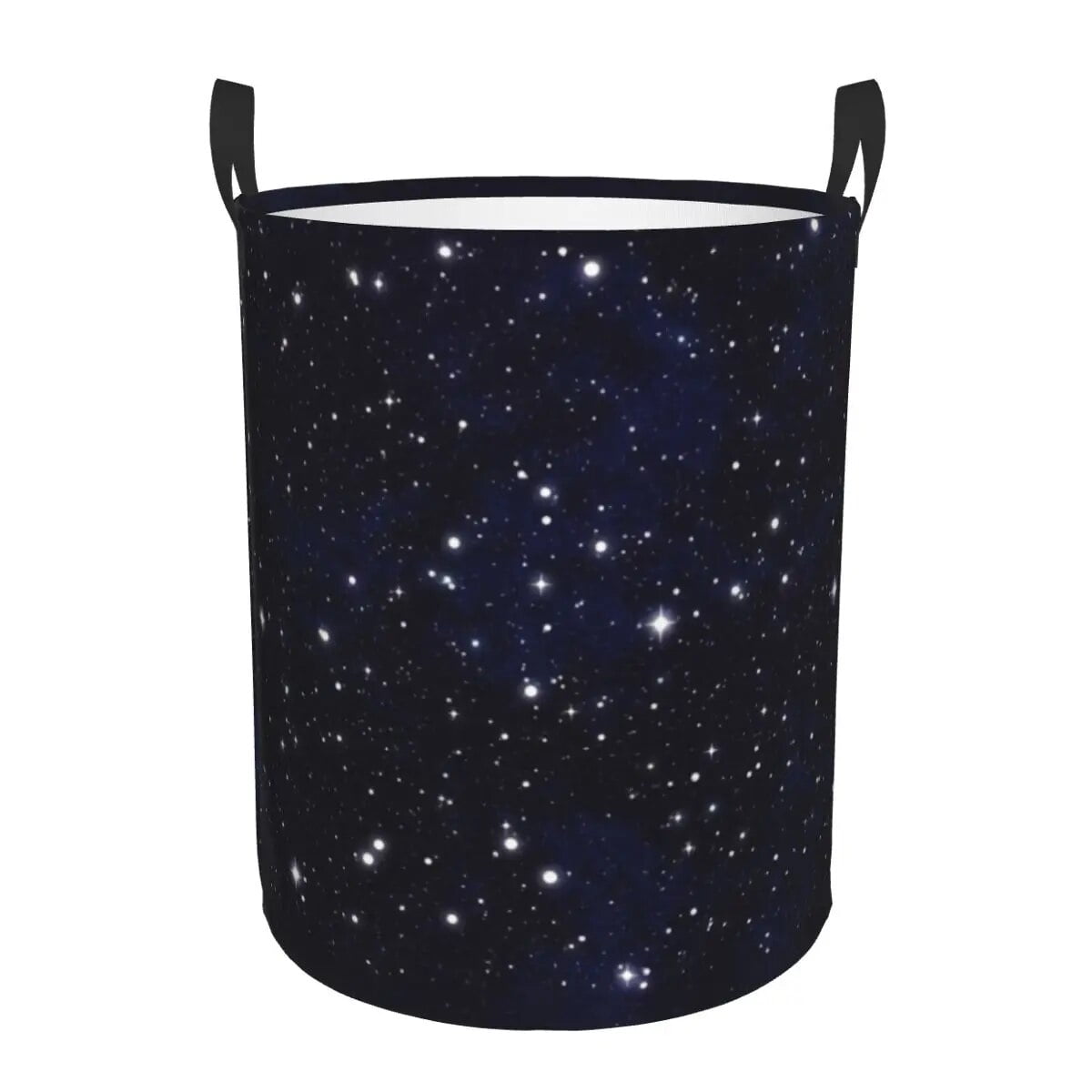 Vintage Sci Fi UFO Flying Saucer Laundry Basket Collapsible Large