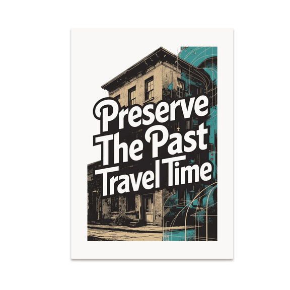 Vintage Sci-Fi Wall Art - History Buff - 13x19 Poster Print