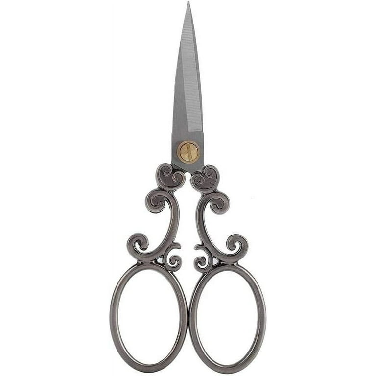 Vintage Scissors, Mini Stainless Steel Pointed Sewing Scissors for