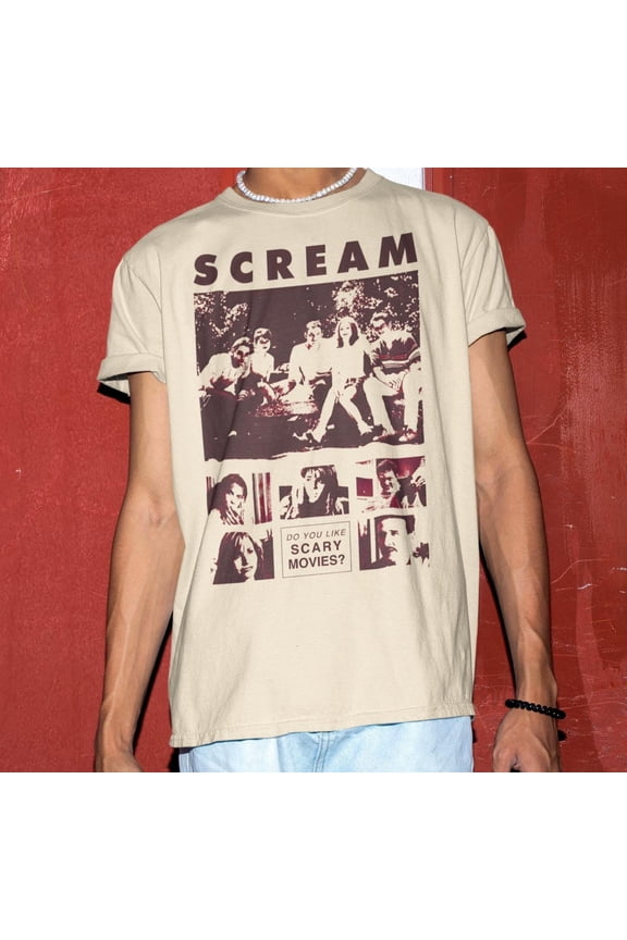Vintage Scream 1996 Movie Shirt – Horror Movie Tshirt,Halloween Movie Tee