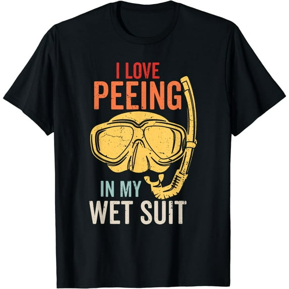 Vintage Scuba Dive for Men Women Diver Funny Scuba Diving T-Shirt