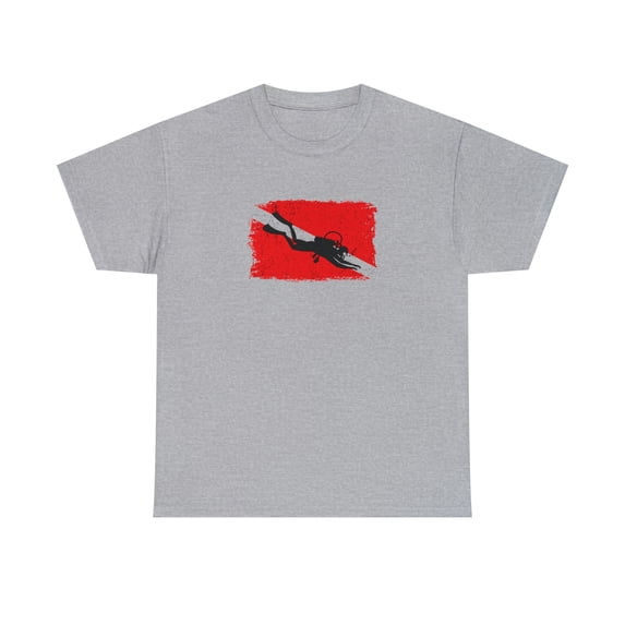 Vintage Scuba Diving Shirt, Gift For Diver Tee, Sea Lover T-shirt - ID: 776