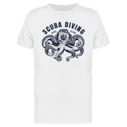 Vintage Scuba Diving T-Shirt Men -Image by Shutterstock, Male 3X-Large