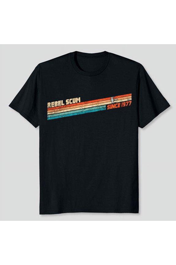 Vintage Scum Old School Scum Since 1977 Classic Retro T-Shirt, Men's And Women's Graphic Tee 100% Cotton by TBun, Full Sizes S-5XL