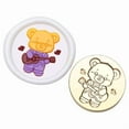 thumbnail image 1 of Vintage Seal Stamp Head Small Bear Seal Stamp for Seal Envelope Card, 1 of 21