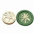 thumbnail image 1 of Vintage Sealing Stamp Head Leaf Plant Themed Sealing Stamp Replacement, 1 of 21