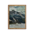 thumbnail image 1 of Vintage Seascape, Rustic Coastal Wall Art Home Decor, 12x18 UNFRAMED, 1 of 3