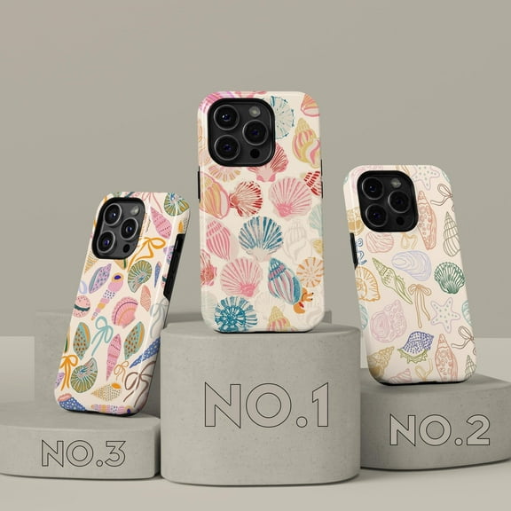 Vintage Seashell Ocean Beach Case for iPhone Samsung Summer