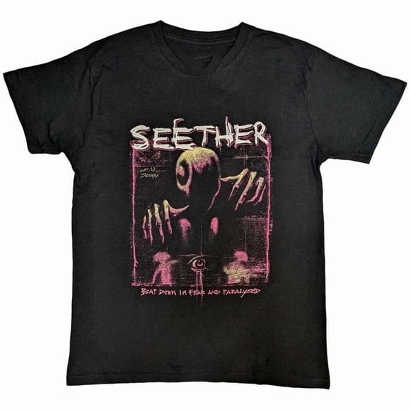 Vintage Seether Band Beat Down T-shirt Classic New SG042 FREE SHIPPING