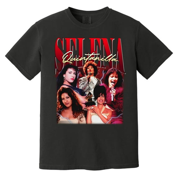 Vintage Selena Quintanilla 90s Tejano Music Legend Fan Comfort Color T-Shirt
