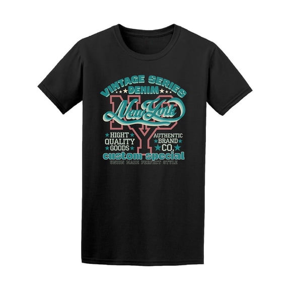 Vintage Series Denim New York Tee Men's -Image by Shutterstock