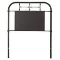 thumbnail image 1 of Vintage Series Metal Full Metal Headboard - Black, 1 of 2