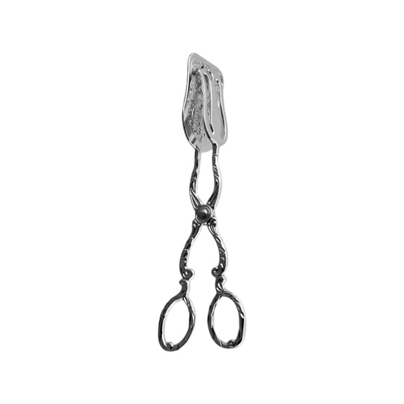 Vintage Serving Tongs European Carved Design with Gold Finish for Salad Bread Dessert and Grilling Multipurpose Kitchen Tool for Holiday Meals and Home Entertaining