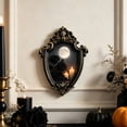 thumbnail image 1 of Vintage Shadow Box Picture Frame, Gothic Black Gold Embossed Deep Display Frame with Glass Front and Hanging Hardware, for Dried Flower Wall Decor and Memorabilia Shadowbox, E, 1 of 5