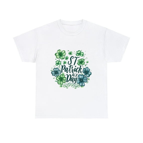 Vintage Shamrock St Patrick's Shirt,  Retro Clover Shirt ID-0216-TTVH