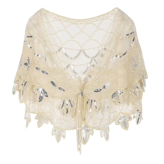 Vintage Shawl Wrapped Sequin Evening Dress Bride's Shawl Prom Thin Shawl Dress Shawl Rose Shawl Warm Winter Cloak Roaring 20's Dresses for Women Wool Long Roaring 20s for Women plus Size Womens Shawl