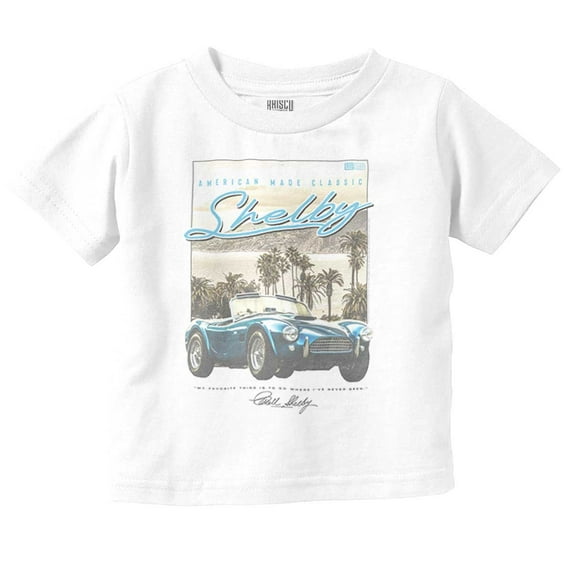 Vintage Shelby American Muscle Car Toddler Boy Girl T Shirt Infant Toddler Brisco Brands 6M