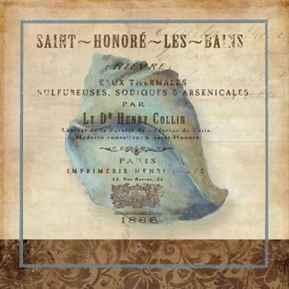 Vintage Shell II Poster Print by Elizabeth Medley (24 x 24)