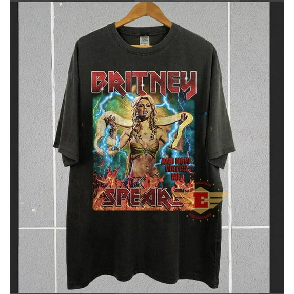 Vintage Shirt Britney Spears Shirt, Singer T-Shirt,Navy color,size 5XL