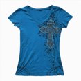 thumbnail image 1 of Vintage Short Sleeve T Shirt Women Summer Slim Fit Stretchy Casual Cute Y2K Gothic Graphic Tee For Teen Girls Trendy Tops Casual Party Shirts, 1 of 9