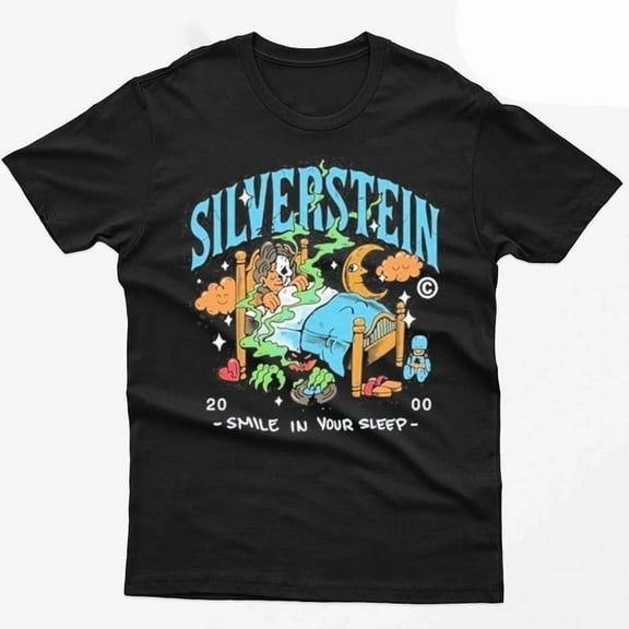 Vintage Silverstein Smile Tye Dye T-shirt All Size S to 5XL 2F921