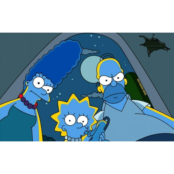 Vintage The Simpsons Tin Sign Cartoon Fairytale Hero The Simpsons Decor Metal Poster Retro Plaque Wall Decor Gift For Garden Theater Cafe People Cave Library Living Room School 8x12 Inch