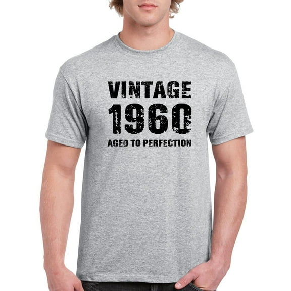 Vintage Since 1960 Men T-Shirt, Male Large